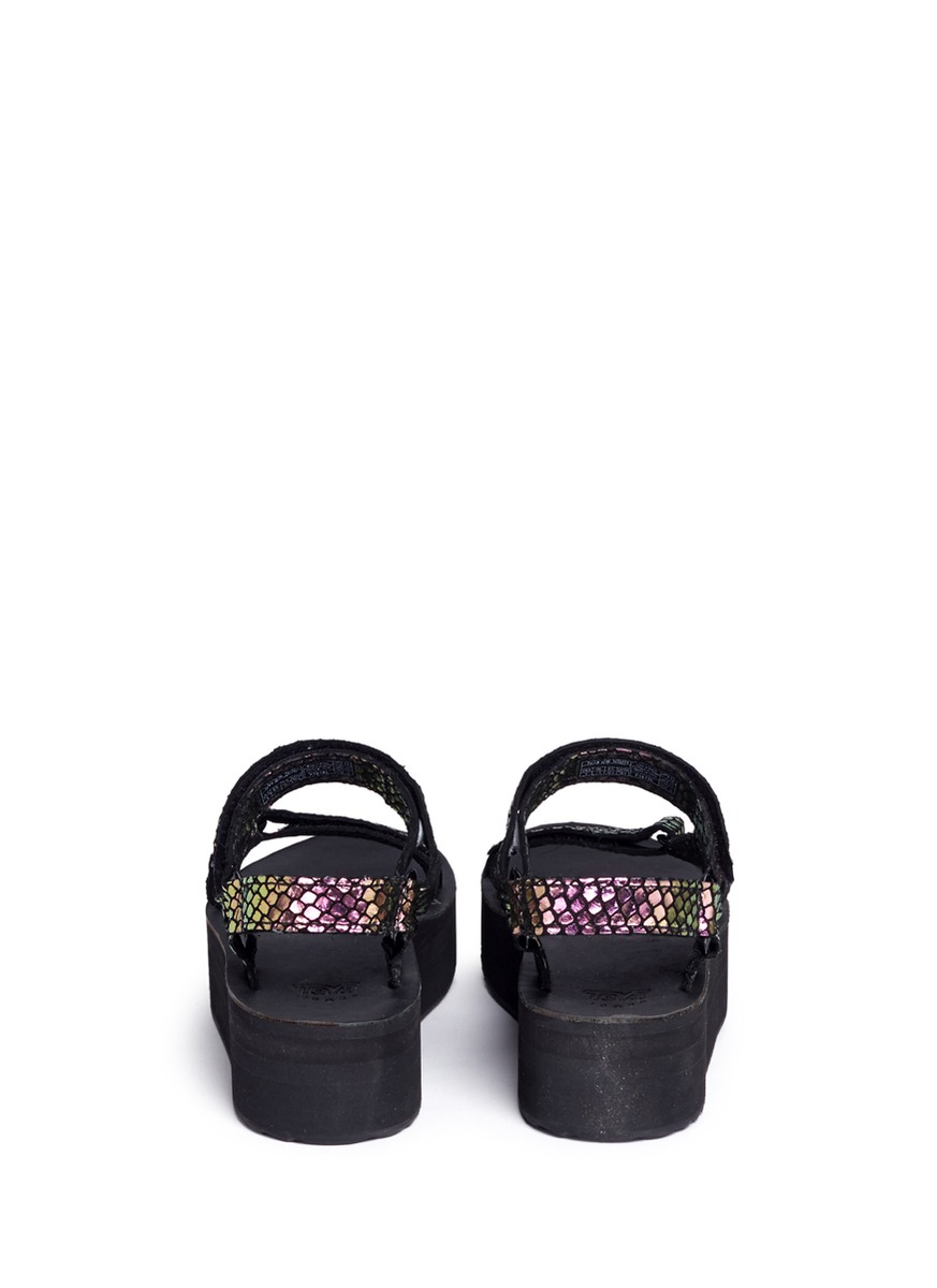 Teva snakeskin deals sandals